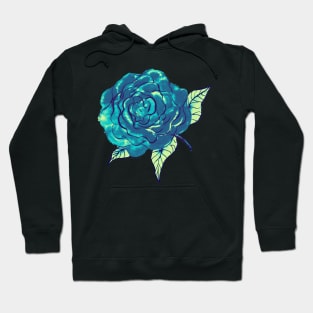 Blue Rose Hoodie